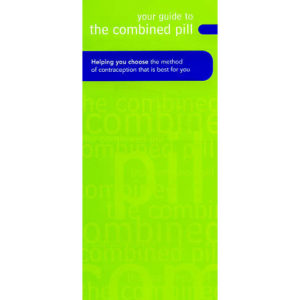 Combined pill: Contraceptive methods booklets (pack of 50)