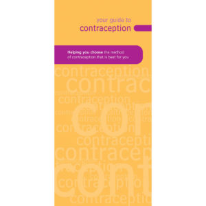 Your guide to contraception: Contraceptive methods booklets (pack of 50)