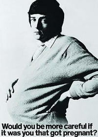 pregnant man poster