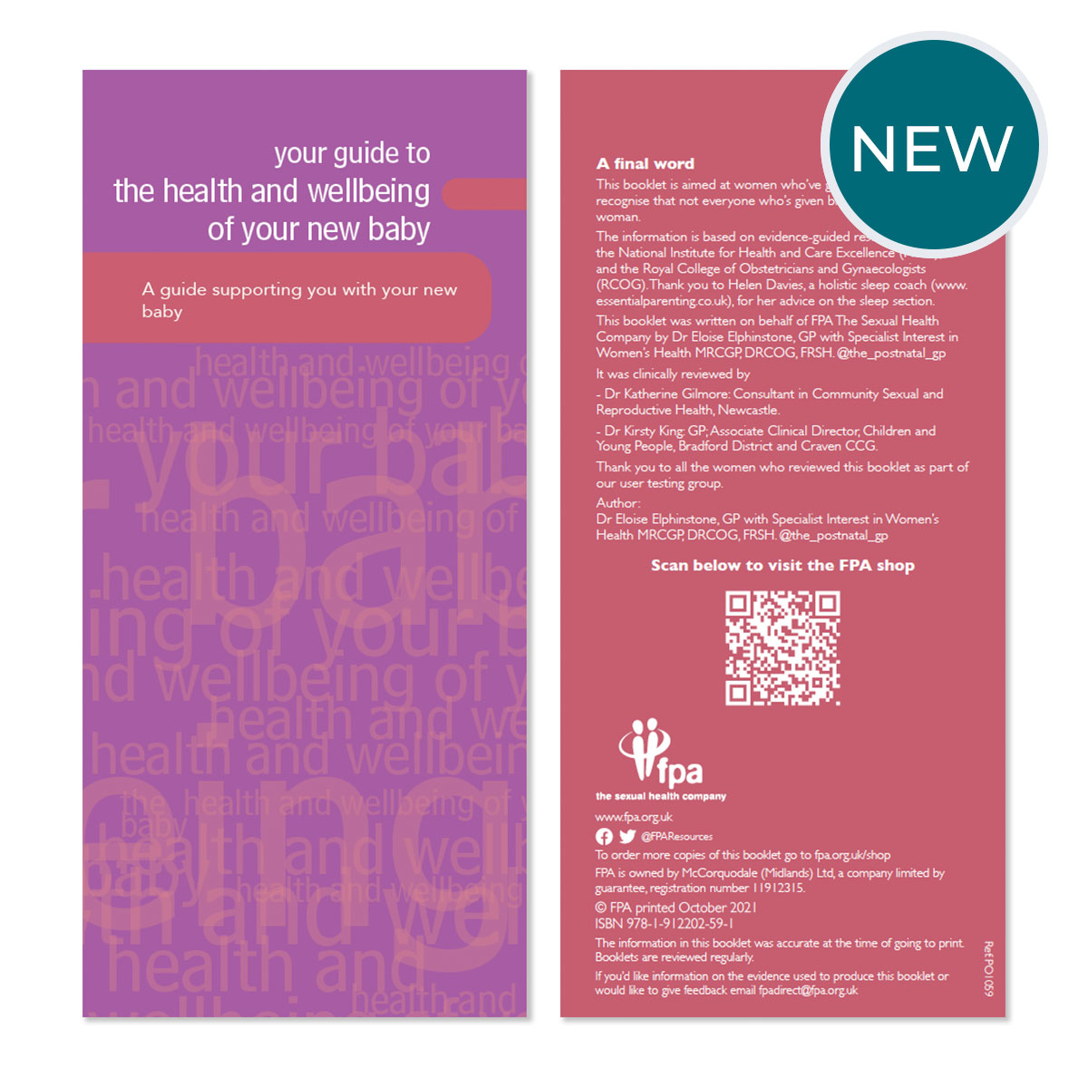 New Baby Patient Information Leaflet