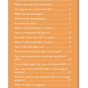 Hormonal IUD Booklet - page 2