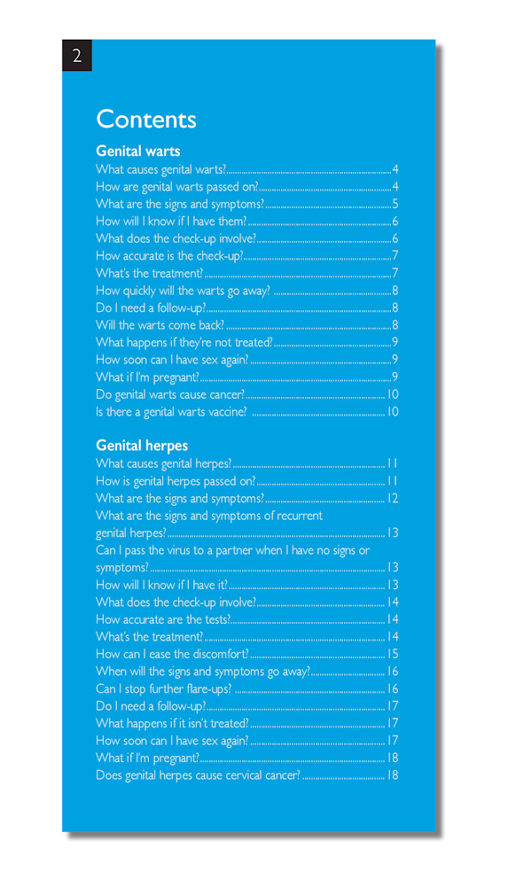 Warts, Herpes, Pubic Lice and Scabies guide