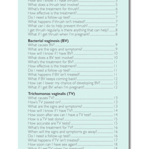 Thrush, Bacterial Vaginosis and Trichomonas Vaginalis: The FPA Guide