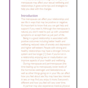 Sex and Menopause: The FPA Guide