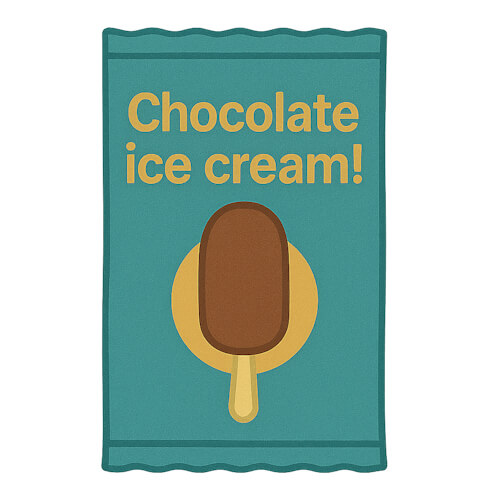 Chocolate ice cream
