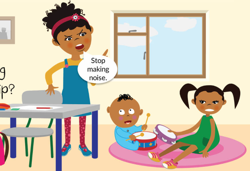 Lessons cover lots of relationships - including families Yasmine, age 8. Relationships