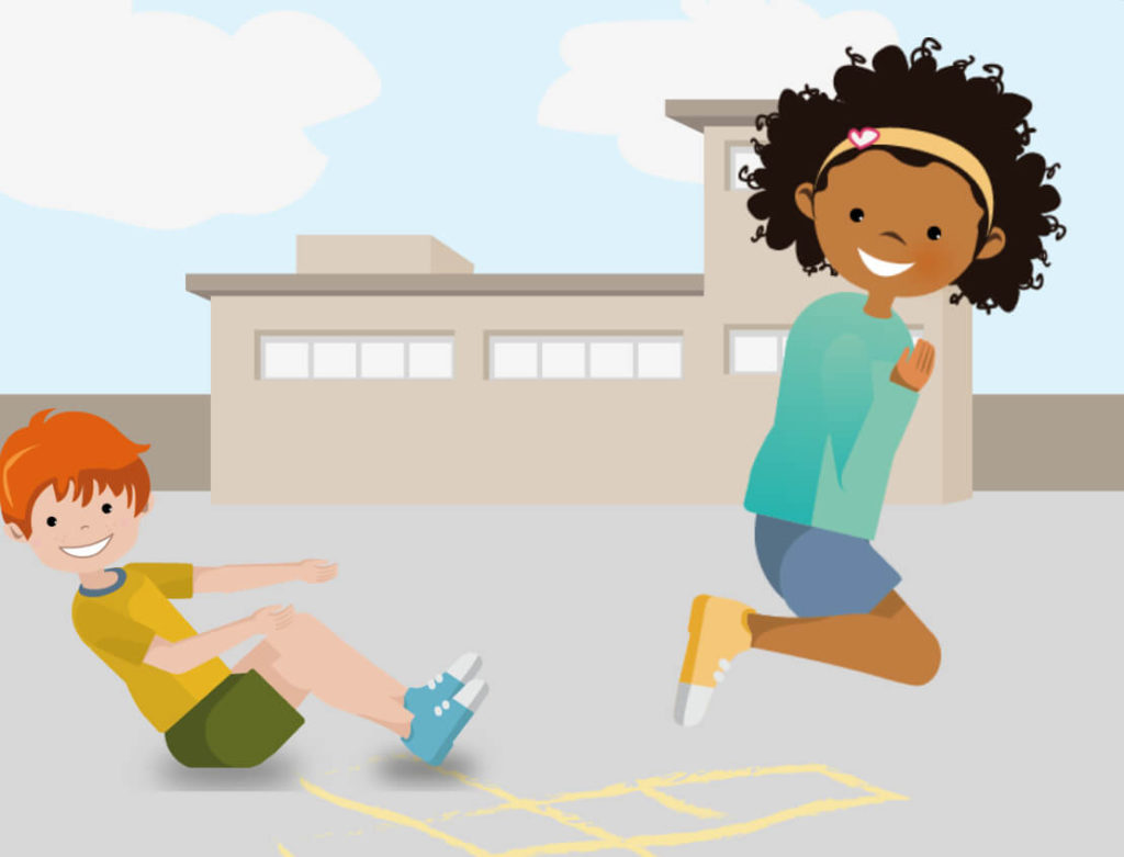 Yasmine and Tom, Age 6, Sport, Being Active