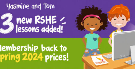 3 new RSHE lessons: Consent, Misogyny & Wellbeing online & lower prices